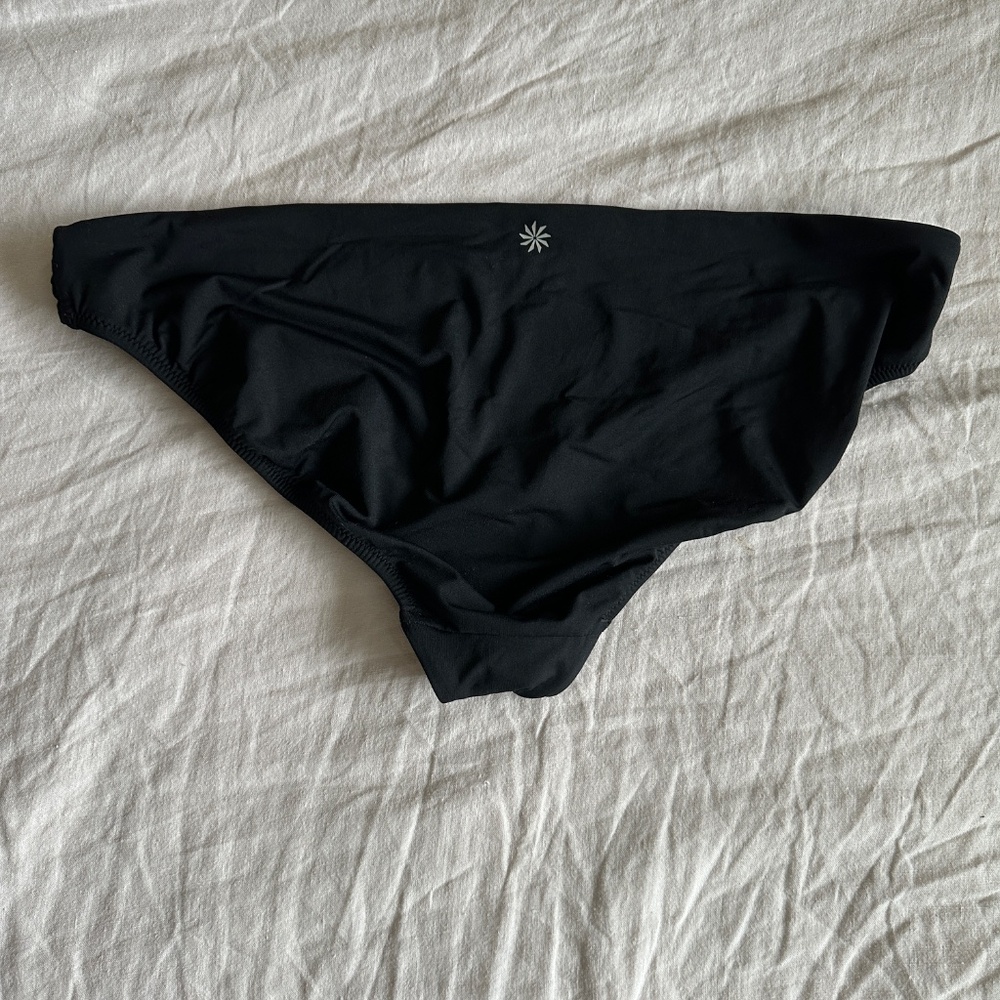 Athleta Mid Rise Bikini Bottoms Large
